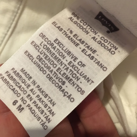 White Levi’s jean - Picture 4 of 4